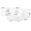 Canapé modulaire 2 pièces rembourré-109306527-109306526