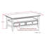 Table basse transitionnelle en bois massif Amherst-798799616
