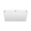 Bandon 59" x 32" Freestanding Soaking Solid Surface Bathtub-60772204