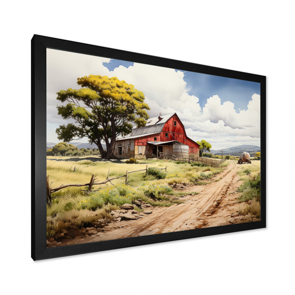 Gracie Oaks Barns Rustic Charm I On Canvas Print 