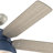 52" Mill Valley 5 - Blade Outdoor Standard Ceiling Fan with Pull Chain and Light Kit Included-56335215
