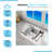 KBFmore Bowl Undermount Classic Kitchen Sink with Sink Accessories-93577361