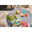 Aluminum Outdoor Coffee Table; Round