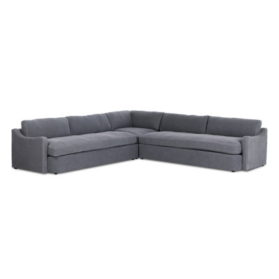 Aurelia 3PC Sectional-124"-Broadway Denim by Amber Lewis x Four Hands