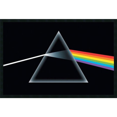 «Pink Floyd - Dark Side of the Moon, Prism», impression encadrée