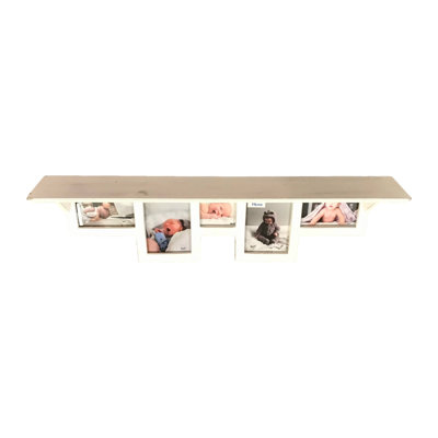 Cadre de collage en bois lavande mat beige