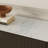 Pierpoint Modern Luxury TV Stand, Entertainment Center with Faux Marble Top, TV Console with Gold Stainless Steel Legs-267571162-240213235