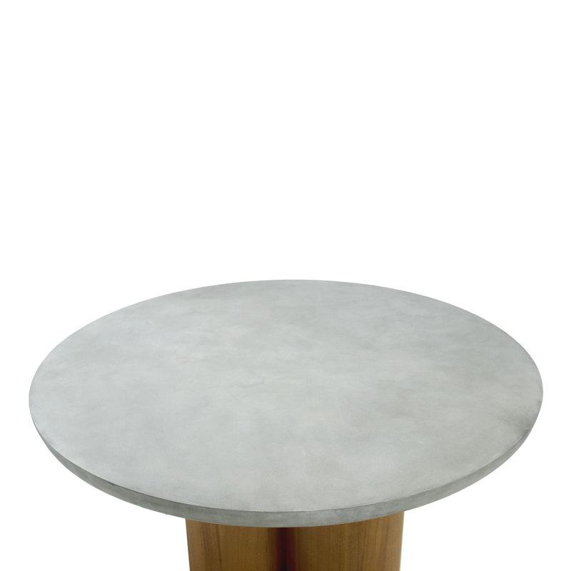 Table de salle à manger ronde 47,2 po