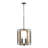 Krystin 4-Light Chandelier with Interlocking Frames