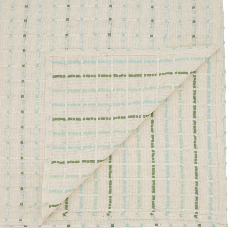 Nappe Clarkston, 70 po x 70 po, Blanc