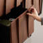 Armoire d'appoint de style rétro moderne