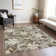 Machine Washable Indoor/Outdoor Cinead ACN1708 Brown Rug