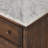 Elson 3 Drawer Marble Nightstand-121778353