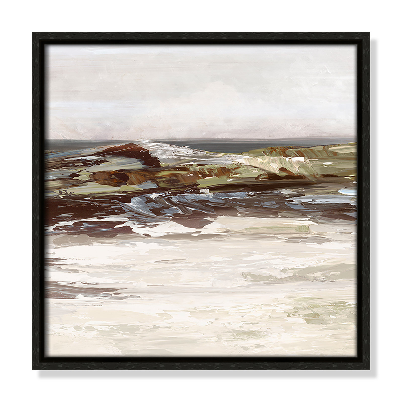 Stoney Peak Print by , Espresso, 13.5" H x 13.5" W