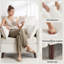 Fauteuil d'appoint rembourré surdimensionné avec rangement dissimulé-1901100470