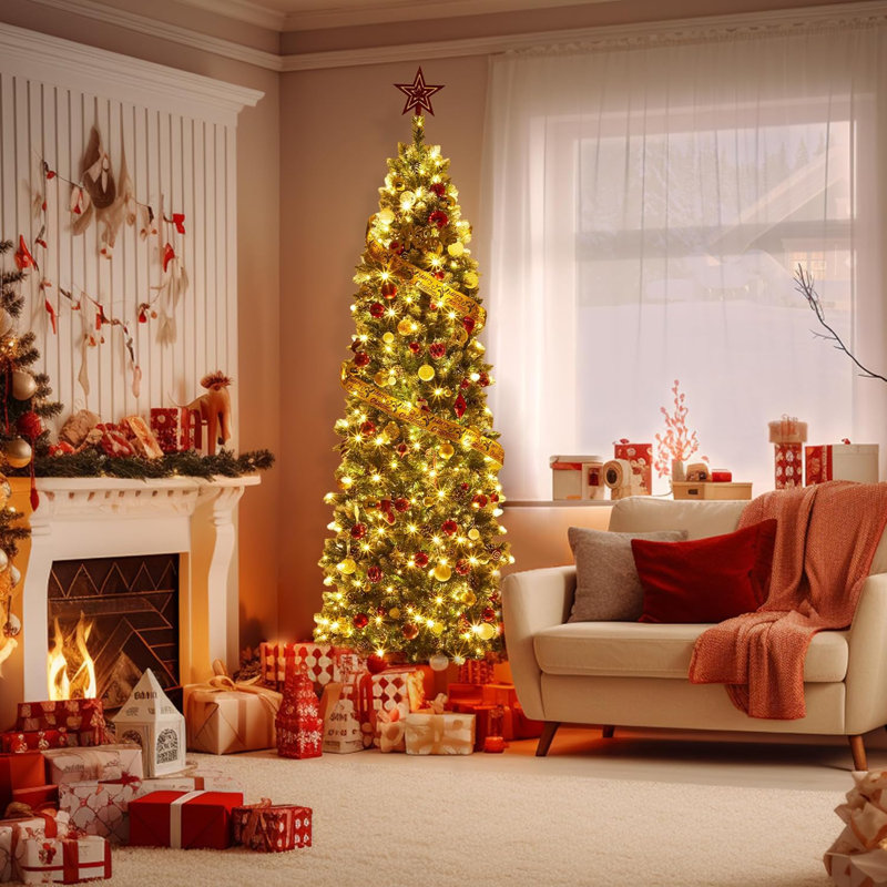 1.16' H Lighted Artificial Christmas Tree