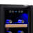 Newair 12" Built-In Single Zone 19 Bottle Compressor Wine Fridge, Stainless Steel