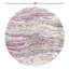 Tapis rose à motif abstrait Agassiz-320397337
