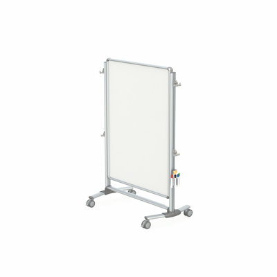 Ghent cloison mobile, tableau blanc magnétique en porcelaine 2 côtés Nexus
