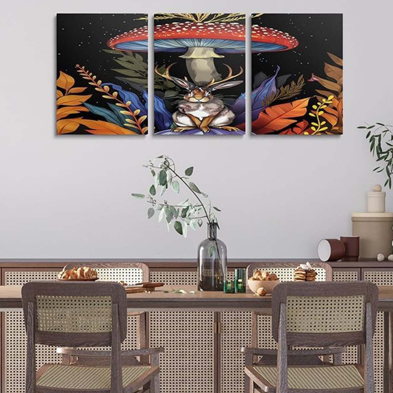 3 Piece Wrapped Canvas Print