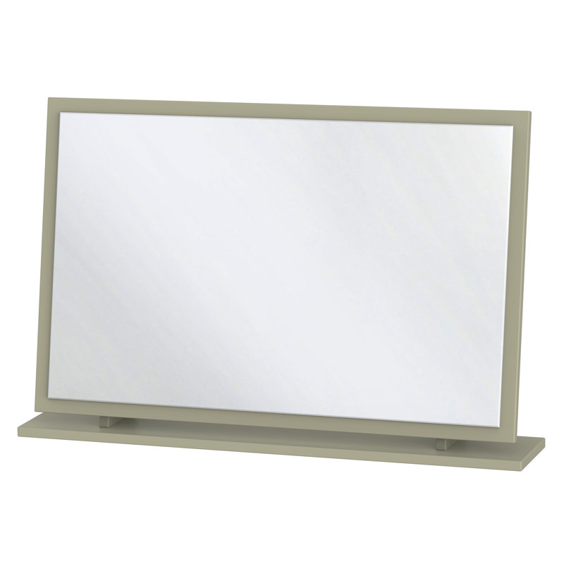 Fully Assembled Lyman Dresser Mirror, Mushroom