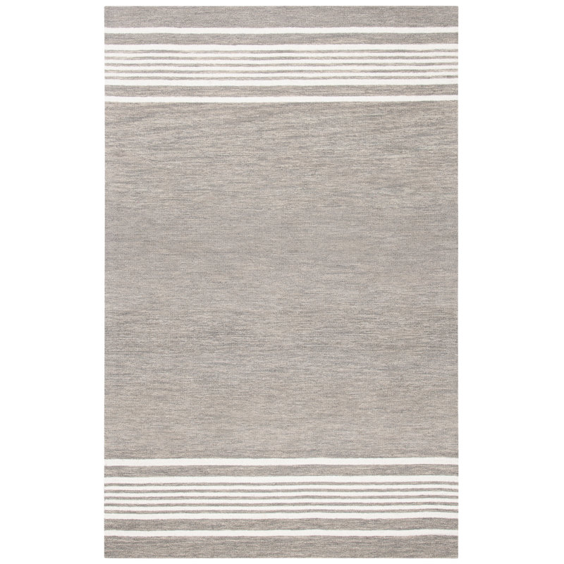 Mascotte Hand Tufted Wool And Cotton With Latex Rug, Rectangle 6' x 9'