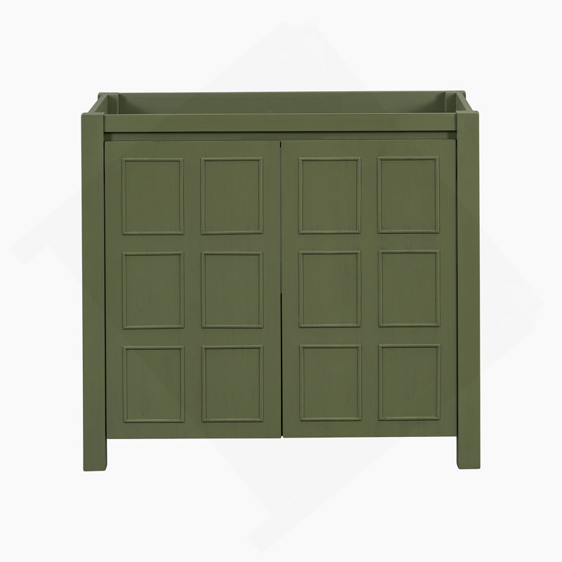 Meuble-lavabo de 36 po avec tablettes réglables