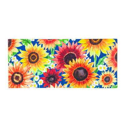 Anaise Non-Slip Floral Doormat