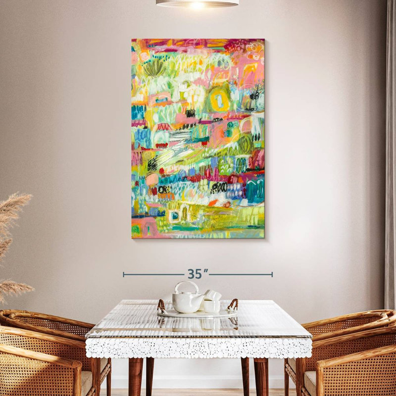 Avery Boho Garden II, 48" H x 32" W