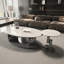Table basse simple en marbre ovale-122914006