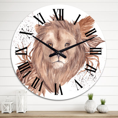 Horloge murale surdimensionnée