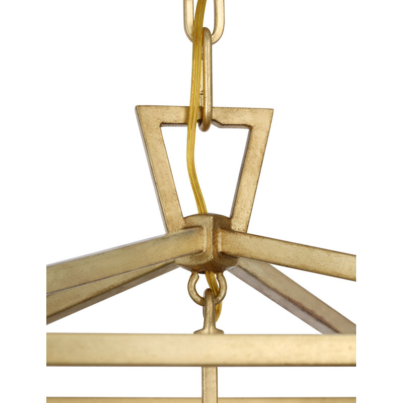 Darlana Medium Lantern in Gild