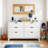 Marialana 6-Drawer Solid Wood Double Dresser-92991904