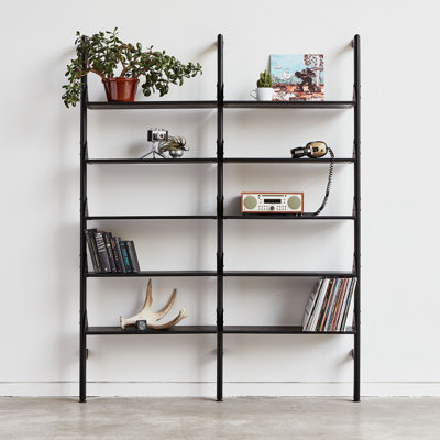 Branch 64.5'' W Solid Wood Height -Adjustable