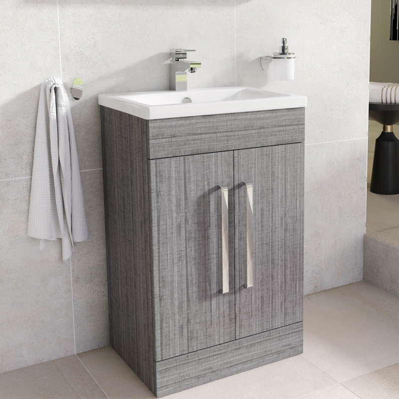 Whitfield 515mm Single Bathroom Vanity with Integrated Ceramic Basin