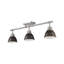 Plafonnier semi-encastré 3 lumières Bryannah-107150110-107150131