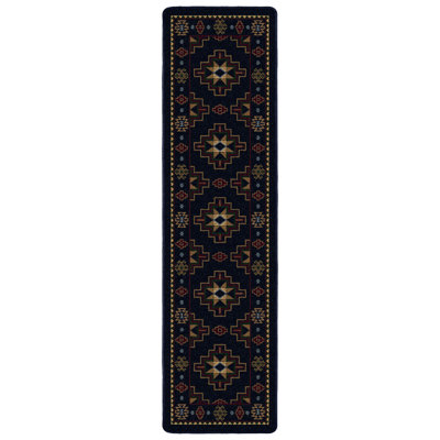 Alminus Signature Prairie Star Sapphire Southwestern Area Rug