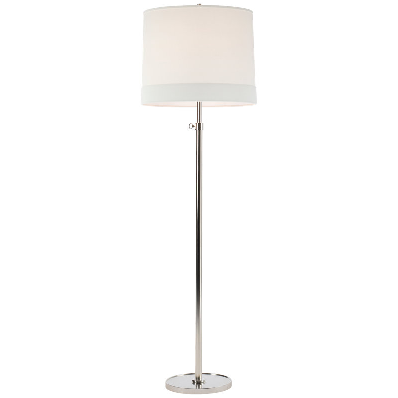 Simple Floor Lamp, Soft Silver