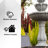 Hayots 36.2" Solar Water Fountain, 2-Tier, Grey Resin, Outdoor, With Solar Panel & Solar Pump