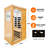 Infrared Solid Wood Sauna Room Single Room