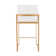 Rakowski Upholstered Counter Stool with Metal Frame