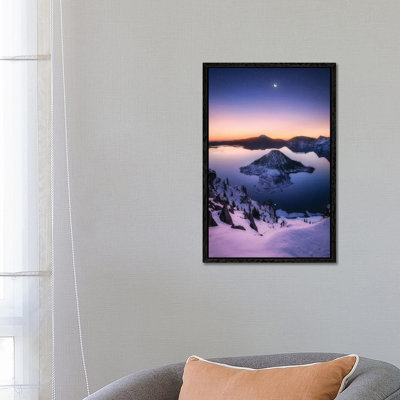 Dawn At Crater Lake by Daniel Gastager - Gallery-Wrapped Canvas Giclée on Canvas