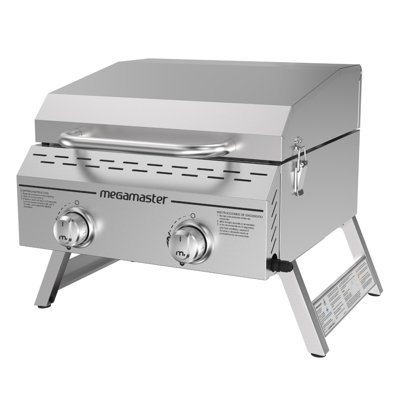 Barbecue au gaz de table 2 brûleurs Megamaster