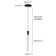 Solem 1-Light Modern Pendant Kitchen Island Crystal LED Light Cylinder Style