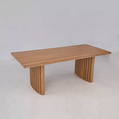Jonathan Adler Bond Extendable Pedestal Dining Table