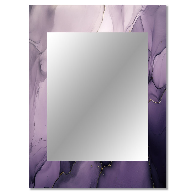 Maratha - Abstract Metal Mirror, 40" x 30"