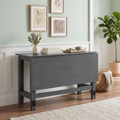 Farmhouse Drop-Leaf Extendable Dining Table