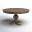 Chatham Downs Round Solid Wood Dining Table-624687733-624687730