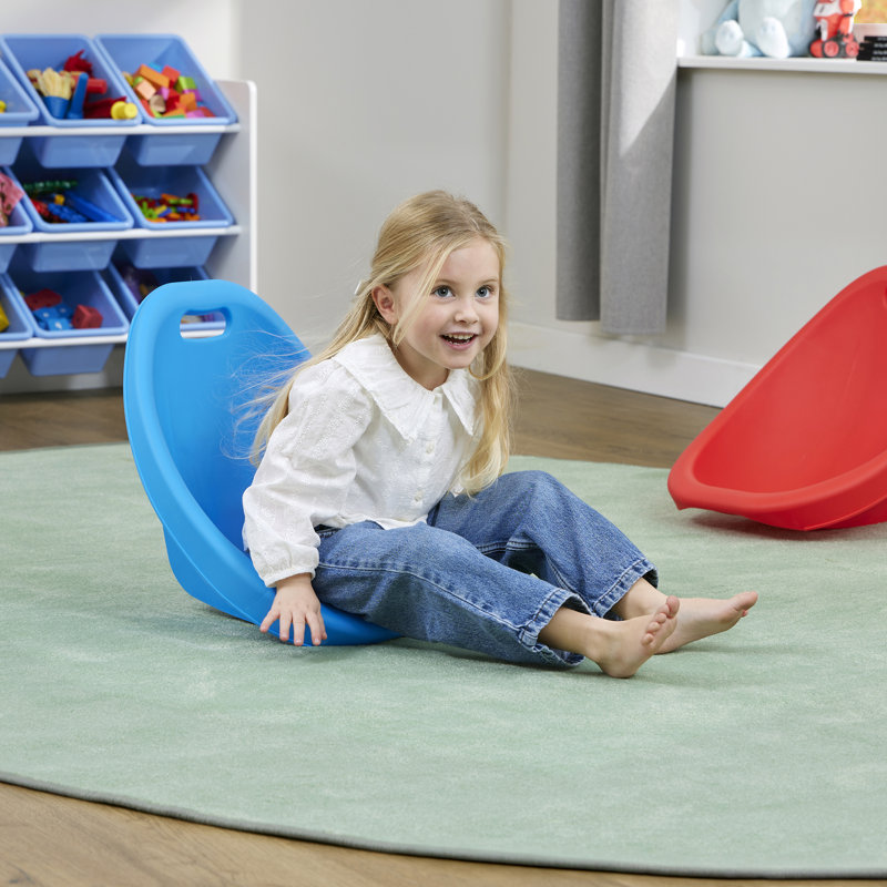 Kids Floor Rocking Chair , Blue