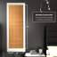 Burnt Bamboo Cordless Window Shade - Two-Tone Honey 24" W-326550097-362136881